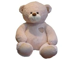 TULILO Pliušas Octavian Teddy Bear kreminis 75 cm, Color