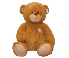 TULILO Pliušas Oktawian Teddy Bear Sėdintis rudas 75 cm, Color