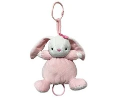 Tulilo Žaislas su dźw 17cm Zuikis baltas ir rožinis su kok.93171