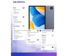 Planšetė Ulefone A10 Pro 4G 6GB/128GB (pilkos spalvos) [be įkroviklio], ES