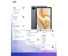Planšetė Ulefone A11 LTE 4/128GB pilkas