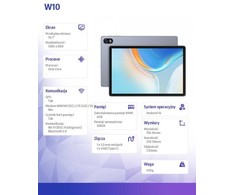 Ulefone Planšetė Tab W10 WiFi 10.1" 4/128GB Kosminė pilka