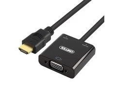 UNITEK Y-6333 Unitek HDMI į VGA adapteris + garsas, Y-6333