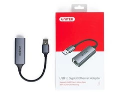 UNITEK adapteris USB-A 3.1 Gen 1 – RJ45 1000 MBps U1309A