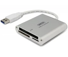 UNITEK Y-9313 Unitek USB3.0 su Multi-In-One Aliuminio kortelių skaitytuvu Y-9313