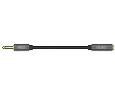 UNITEK Y-C932ABK Unitek Cable mini lizdas 3,5 mm (M) - 3,5 mm (F) Y-C932ABK