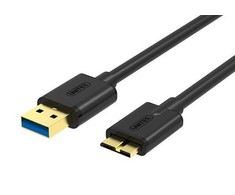 "UNITEK Y-C463GBK Unitek kabelis USB 3.0 microUSB Type-B į USB, 2.0m; Y-C463GBK"