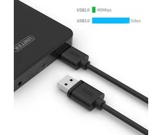 "UNITEK Y-C463GBK Unitek kabelis USB 3.0 microUSB Type-B į USB, 2.0m; Y-C463GBK"