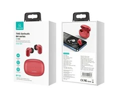 Ausinės Usams BH11 mini TWS, raudona