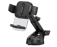 USAMS automobilinis telefono laikiklis juodos spalvos ZJ072ZJ01 (US-ZJ072)
