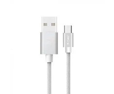 V-tac 1m mikro USB laidas, sidabrinis, laido tipas : pintas.