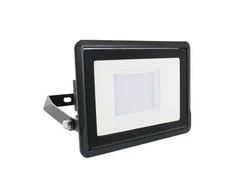 Samsung 30W LED prožektorius V-TAC, juodu korpusu, 6500K