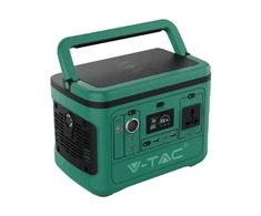 V-tac 500W nešiojama elektros stotelė, 26,2Ah / 21,6V, su apsauga nuo trumpojo jungimo, perkrovos ir perkaitimo
