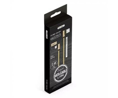 V-tac 1m mikro USB laidas, auksinės spalvos