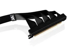 Ausinės „Thermaltake“ PCI-E 4.0 dvigubas 90 laipsnių pakėlimo kabelis, 400 mm