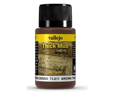 Vallejo tirštas purvas-rudas purvas 40 ml