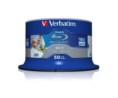 Verbatim 43812 neįrašytas „Blu-Ray“ diskas BD-R 25 GB 50 vnt