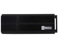 MyMedia USB flash disk, USB 2.0, 64GB, juoda, 69263, su plastikową osłoną