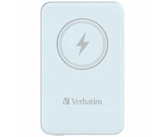 „Verbatim“ belaidis magnetinis išorinis akumuliatorius „n' Go“ 15 W 5000 mAh mėlynas 32242