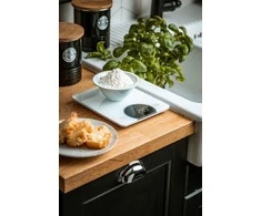 Virtuvinės svarstyklės Adler | Virtuvės svarstyklės | AD 3173w | Didžiausias svoris (talpa) 10 kg | Graduacija 1 g | Ekrano tipo LED | Baltas