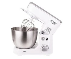 Virtuvinis kombainas Adler | AD 4216 | 1000 W | Greičių skaičius 6 | Bowl capacity 4 L | Baltas