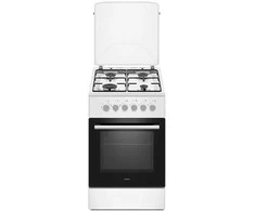 MPM MPM-56-KGM-04 Dujinė/elektrinė viryklė Baltos
