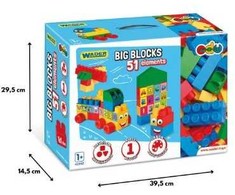 WADER Big Blocks klocki 51el 41592 15928