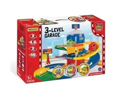 WADER Play Tracks Garage Garage 3 prekė 53030 30300