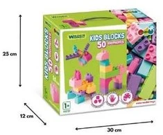 WADER Kids Blocks klocki 50el 41297 12972