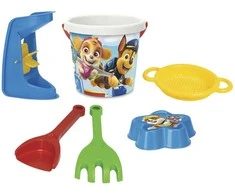 WADER 81153 Paw Patrol smėlio rinkinys 6vnt.