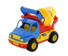 Wader Lean Toys „ConsTruck“ plastikinis sunkvežimių automobilių betono maišytuvas 9692