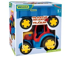 WADER 66100 Gigant - Traktorius su priekaba