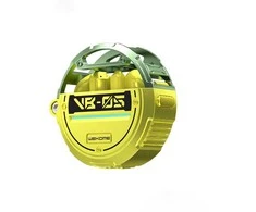 WEKOME VB05 Vanguard serija – Bluetooth V5.3 TWS belaidės ausinės su įkrovimo dėklu (žalia)