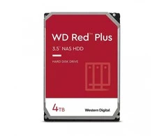 „SanDisk WD Raudona Plus 4TB SATA 6Gb/s 3.5inch 258MB cache“ vidinis HDD, urmu