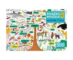 Dėlionė Foksal knyga ir galvosūkis Gyvybės medis 300vnt 98107
