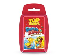 Winning Moves Laimėjęs „Top Trumps SuperZings“ kortų žaidimas PL