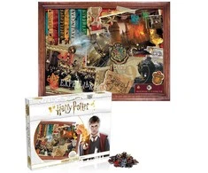 WINNING HARRY POTTER 1000 det. dėlionė „Harry Potter Hogwarts“, 1000 det.