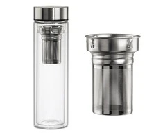 Gertuvė Xavax SZKLANA Buteliukas Z SITKIEM 450 ML, “TO GO“