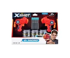 XShot ZURU X-SHOT Double Micro 3 skardinės 3621 22003