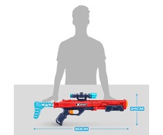 XShot *****ZURU X-SHOT HawkEye 16 šūvių paleidimo priemonė 36435