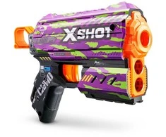 Zuru XShot Skins flux paleidimo priemonė (8 smiginiai) kryžmažiedis