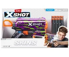 Zuru XShot Skins flux paleidimo priemonė (8 smiginiai) kryžmažiedis