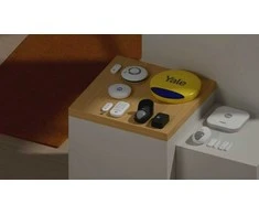 „Yale“ išmaniosios signalizacijos pradinis rinkinys, 7 elementai – valdymo pultas, klaviatūra, nuotolinio valdymo pultas, 2 judesio jutikliai, 2 langų / durų jutikliai