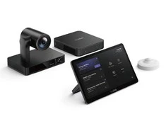 Internetinė kamera Yealink Native Microsoft Teams kambarių sistema, skirta vidutinėms ir didelėms patalpoms ? 1x UVC86 12X optinė PTZ 4K išmanioji kamera, VCR20 nuotolinio valdymo pultas, maitinimo adapteris, sieninis laikiklis ir laidai| ? Yealink MCore rinkinys (su MCore mini-PC ir MTouc
