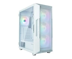 Zalman i3 neo atx mid tower rgb korpusas 4x ventiliatorius, baltas