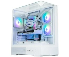 Kompiuterio korpusas Zalman P40 Prism, Mid-Tower, Baltas