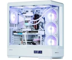 Zalman P50 DS kompiuterio korpusas, Midi-Tower, ATX, RGB, grūdintas stiklas - baltas