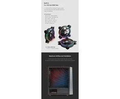 Zalman S4 Plus „Midi Tower“ Juoda