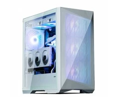 Zalman Z9 Iceberg MS ATX ARGB ventiliatorius x4, baltas