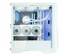 Zalman Z9 Iceberg MS ATX ARGB ventiliatorius x4, baltas